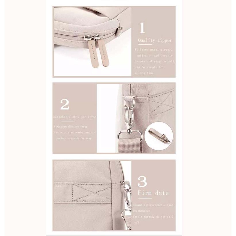 Tas Laptop Selempang jinjing  Shockproof MAHOO triangle  Size 13 14 15 16 inch