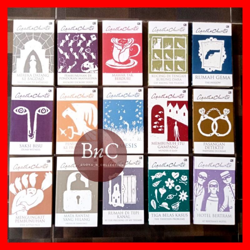 NOVEL AGATHA CHRISTIE Bekas good condition