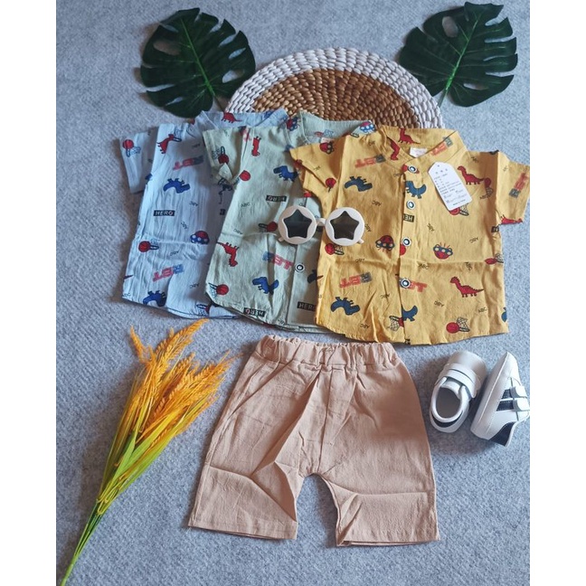 Baju Anak Laki - Laki Dinosaurus