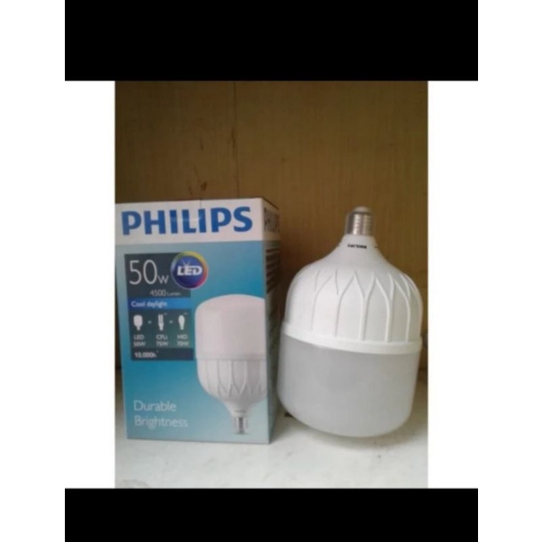 lampu philips 50w 50 watt lampu led philips jumbo 50w  tforce