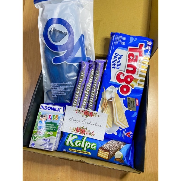 

Hampers Graduation gift | FREE card ucapan | Healthy kit | Paket sehat