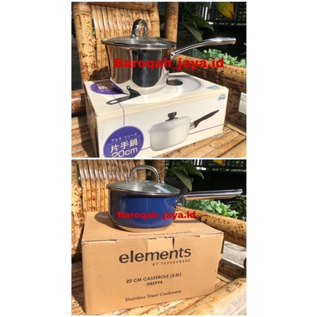 (2 Variasi) Panci Gagang Stainles Steel Sauce pan KIG