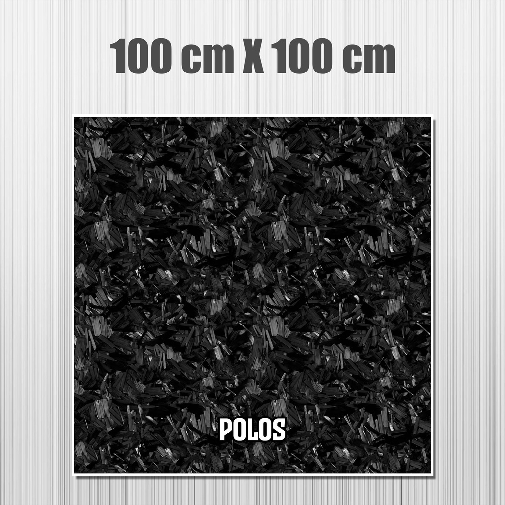 Sticker Carbon Forged Stiker Motor ( 100 CM X 100 CM )