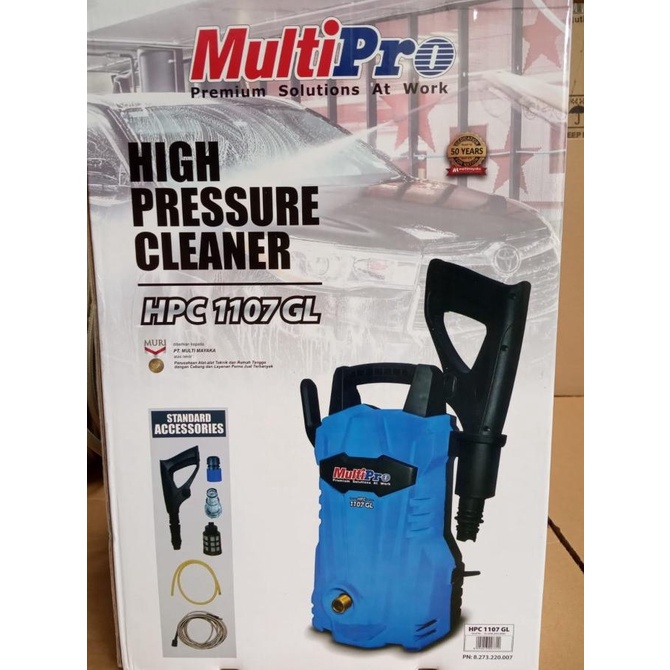 Multipro Mesin Steam Jet Cleaner Alat Cuci Mobil Motor Tekanan Tinggi