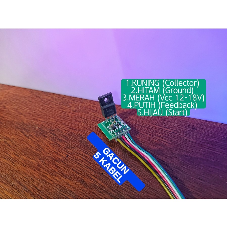 Gacun 5 Kabel Gacun LCD 5 Kabel Modul PSU LCD LED GACUN LED 5 KABEL