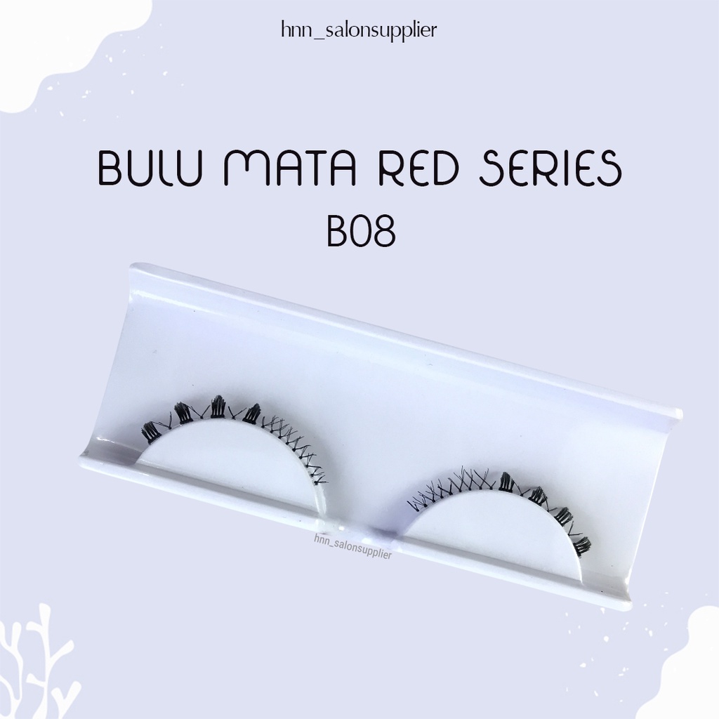 B08 Bulu Mata Bawah Palsu Handmade Fake Eyelash Eye Lashes Lash Artifivial Belle Eyelashes