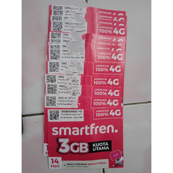 Kartu perdana Smartfren 3gb
