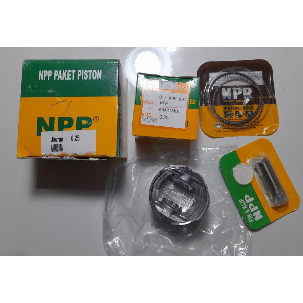 Piston Kit Seher Kit Karisma Supra X 125 NPP 011 KPH NPP