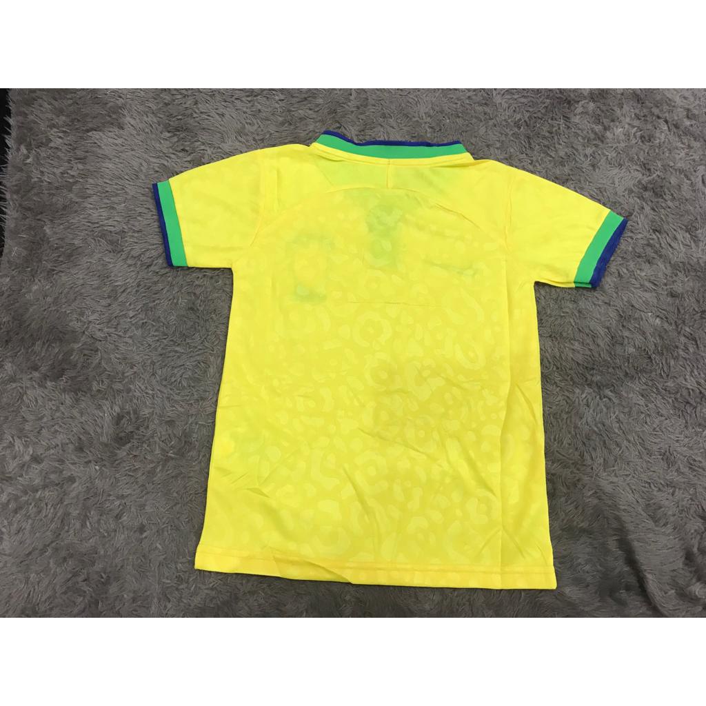 Jersey kids / anak brazil home 2022 - 2023 grade ori