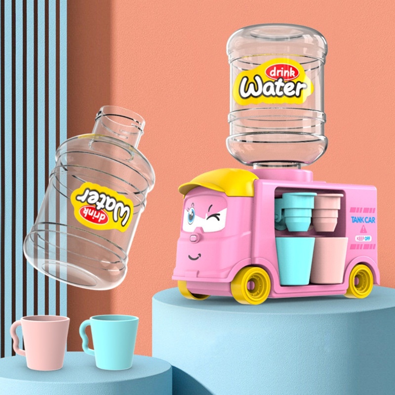 Mary Juicer Mainan Mini Dispenser Air Mainan Simulasi Mainan Balita Anak Edukasi Dini