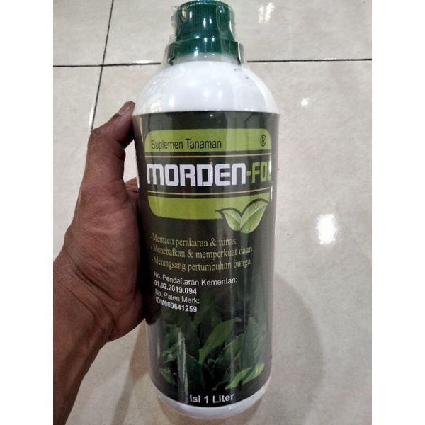 Nutrisi Daun Tanaman Morden Foll 1 Liter - Pupuk Tanaman Mordenfoll - pupuk morden fol mordenfol