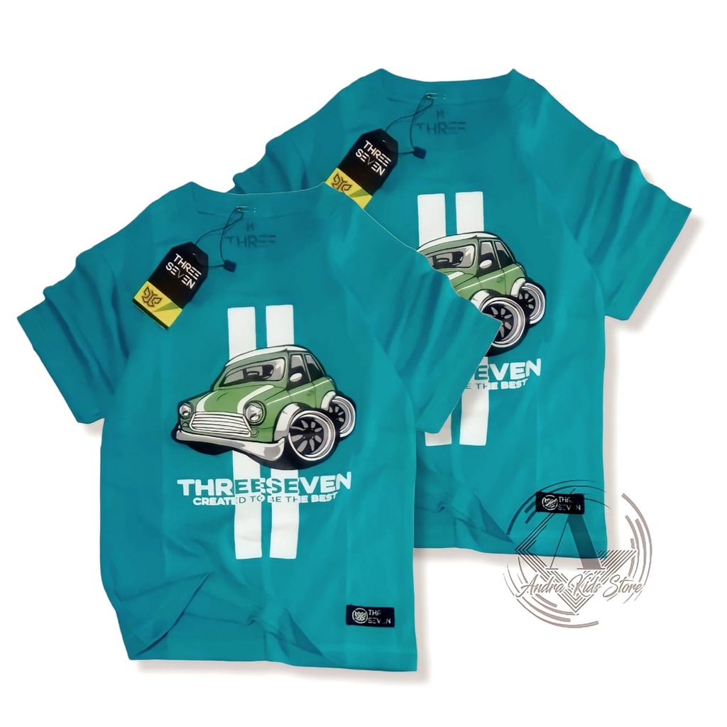 Kaos distro anak cowok mobil tosca