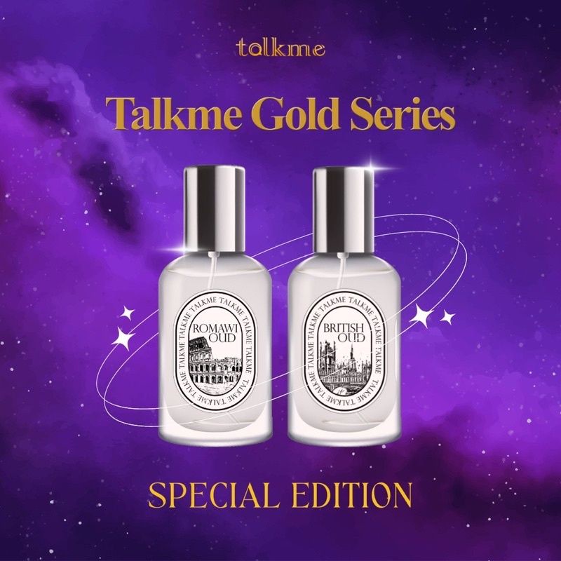 TALKME SPECIAL EDITION New Produk Parfum Gold Series