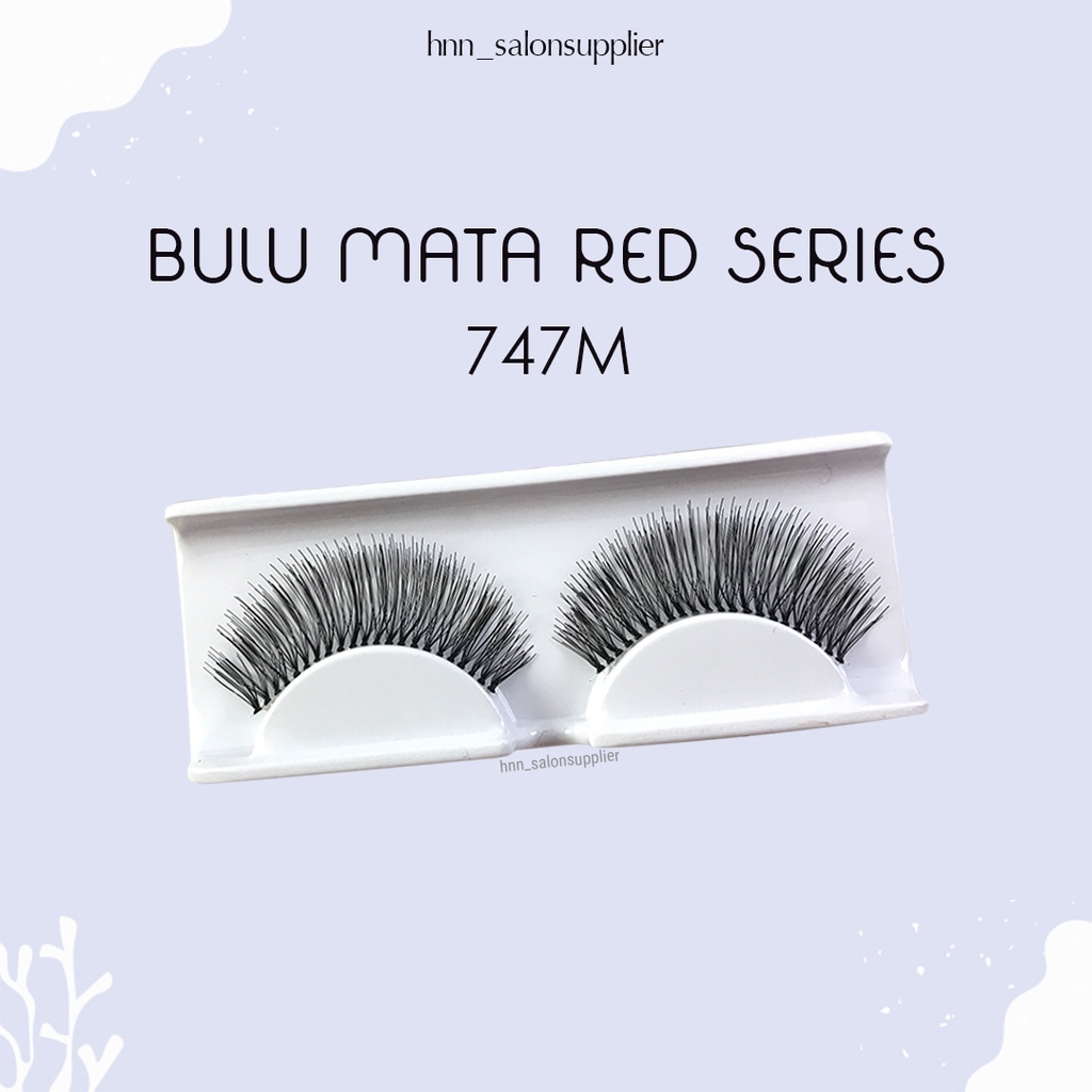 747M Bulu Mata Palsu Handmade Fake Eyelash Eye Lashes Lash Artifivial Belle Eyelashes 747M