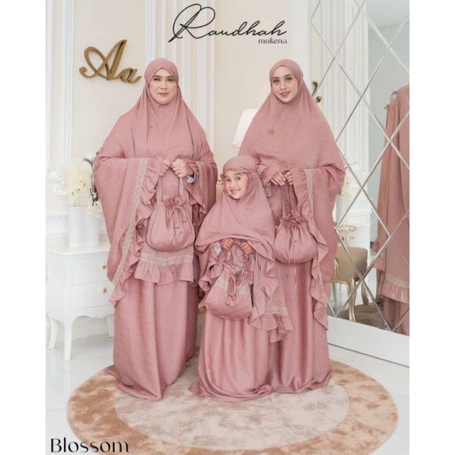 MUKENA RAUDHAH BY ADEN || PO READY JANUARI
