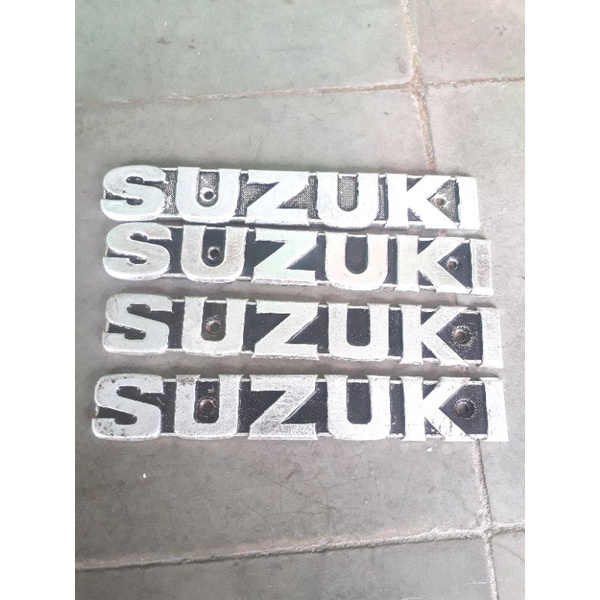 emblem tangki suzuki a100 a8 a7 suzuki gp