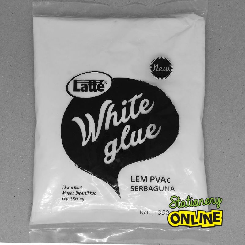 

latte white glue lem putih pvac