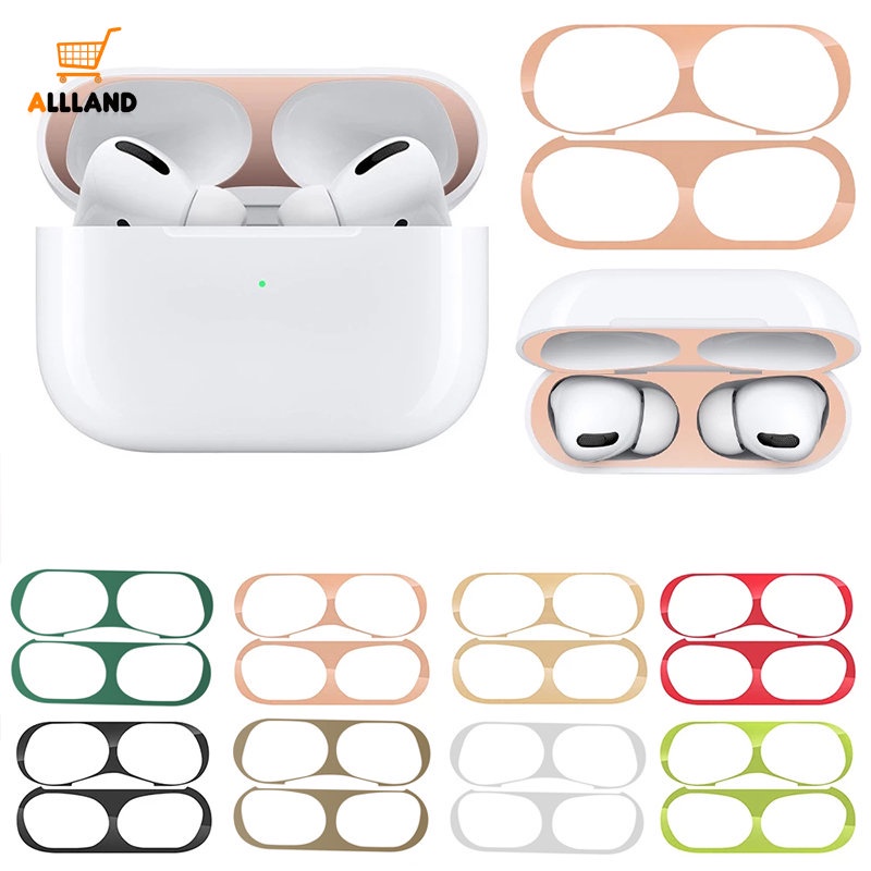 1 Pc Stiker Pelindung Headset Bluetooth Bahan Metal Anti Gores Untuk Apple AirPods Pro 2