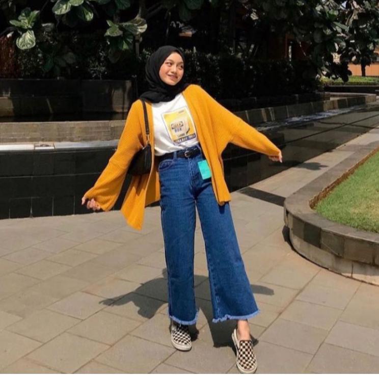 Menarik CULLOTE JEANS RAWIS BAWAH CELANA KULOT WANITA JEANS DENIM JINS KEKINIAN HIGHWAIST TERBARU OO