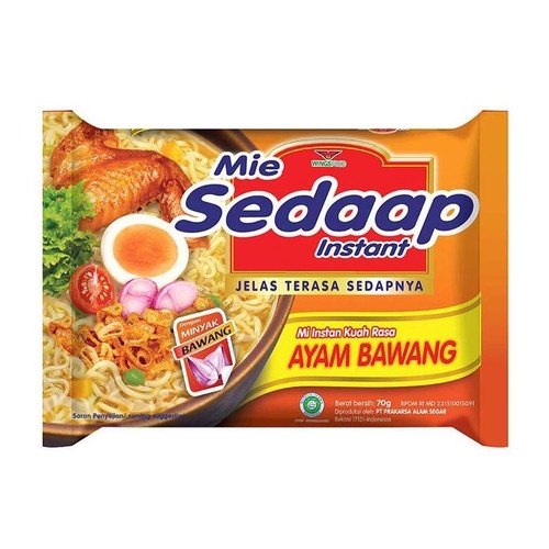 

SEDAAP MIE INSTANT AYAM BAWANG PCK 70 GR