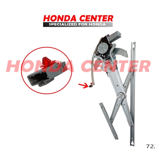motor dinamo regulator power window jendela kaca pintu depan belakang kiri kanan crv old gen1 2000 2001