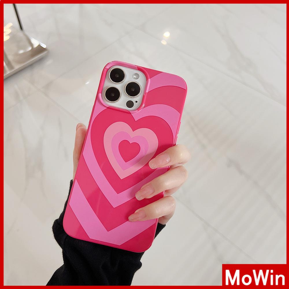 For iPhone 14 Pro Max iPhone Case TPU Silicone Soft Case Rose Pink Glossy Candy Case Shockproof Protection Camera Compatible For iPhone 13 Pro Max 12 Pro Max 11 7plus xr xs max