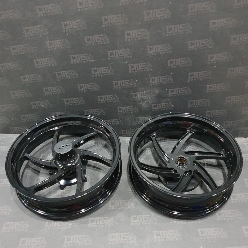 Jual Velg Velek Racing Kendmoto Yamaha Xmax Hitam Shopee Indonesia