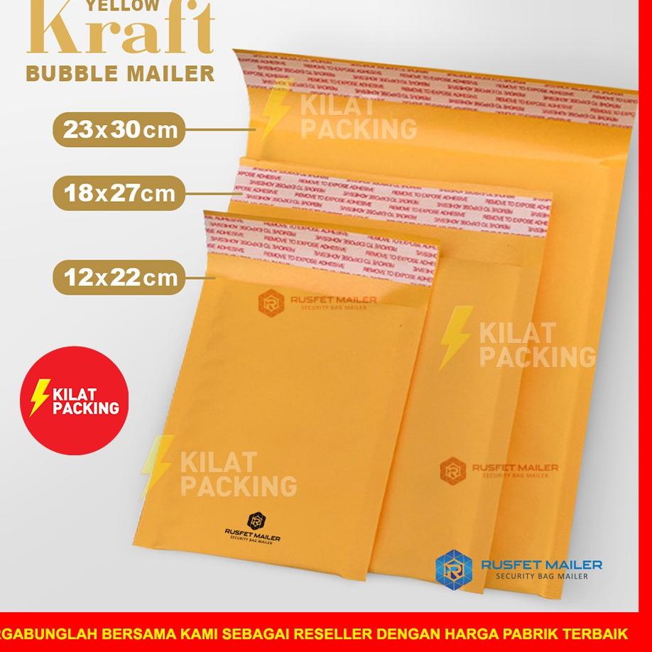 

user AMPLOP BUBBLE MURAH | BUBBLE MAILER | POLYBUBBLE RUSFET PREMIUM MURAH KRAFT PAPER VARIAN ◉ 6