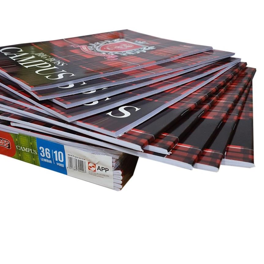 

SALE!!Buku Tulis Big Boss Campus Maxi 36 Lembar per Pack 10 Buku|SQ1