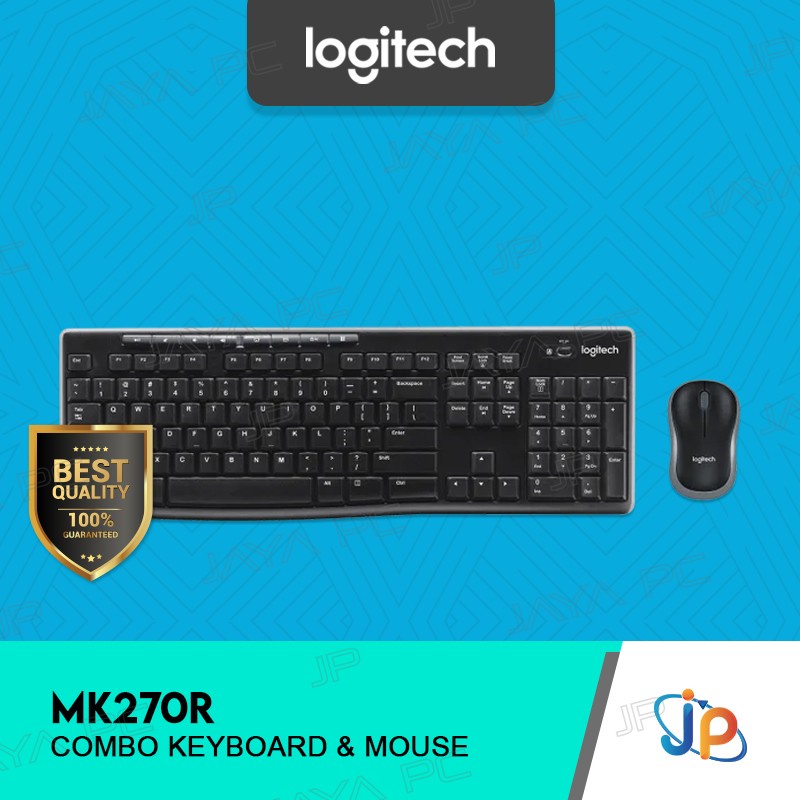 Logitech Combo Wireless Keyboard & Mouse MK270R