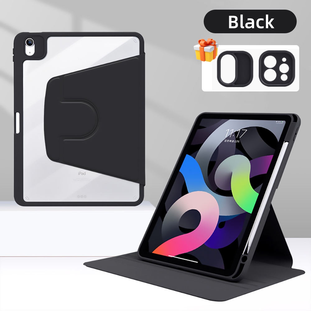 Case Stand Cover iPad 10th Gen 10.9 2022 Air 5 2021 iPad Pro 11 Air 4 10.9 Mini 6 2019 10.2 7 8 9th Generation 360 Derajat° Case Rotasi