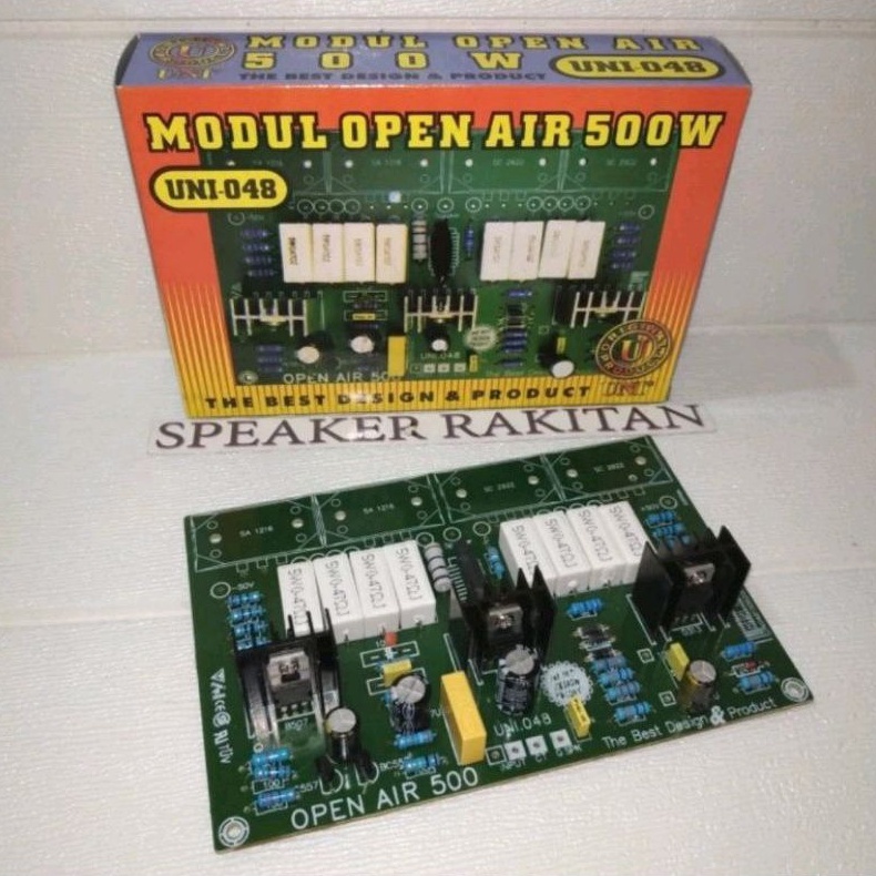 Kit Driver Power Amplifier Mono OPEN AIR 500W UNI-048