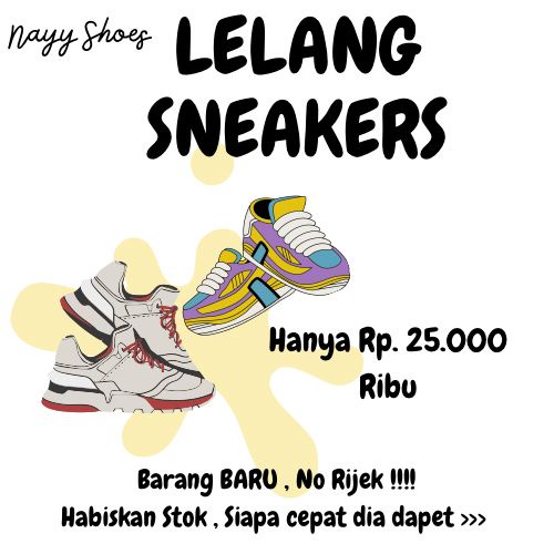 SALEEE !!! LELANG SNEAKERS Rp. 25 RIBU