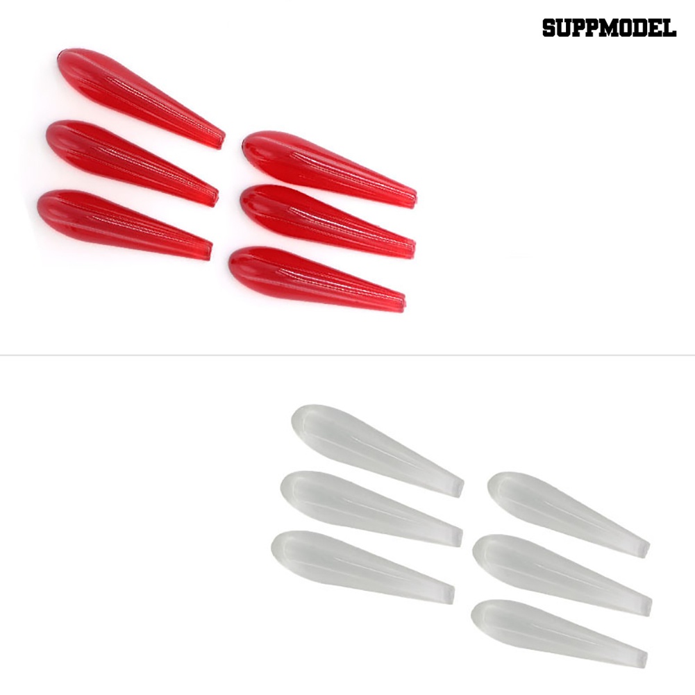 Sm - 6Pcs Stiker Spoiler Airflow Untuk Bumper Mobil Universal