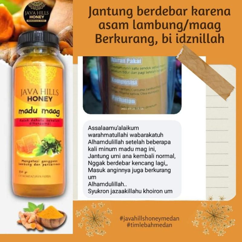 

Madu Mag javahills 350gram