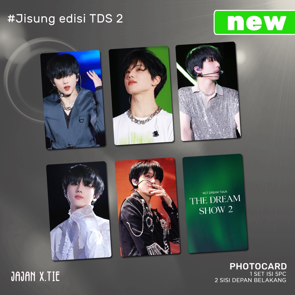 Pc / Photocard Jisung Konser TDS (The dream show : 2)