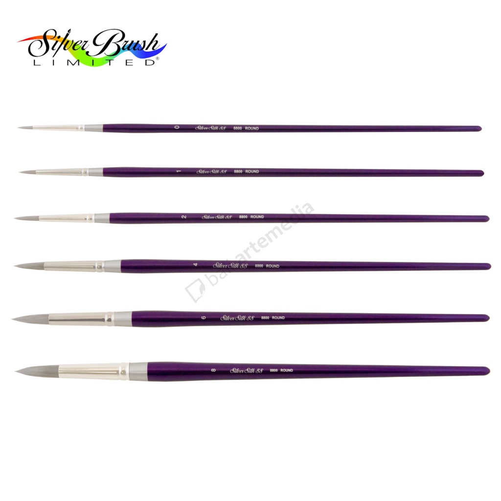 Silver Brush/ Silver Silk 88® 8800 Round LH