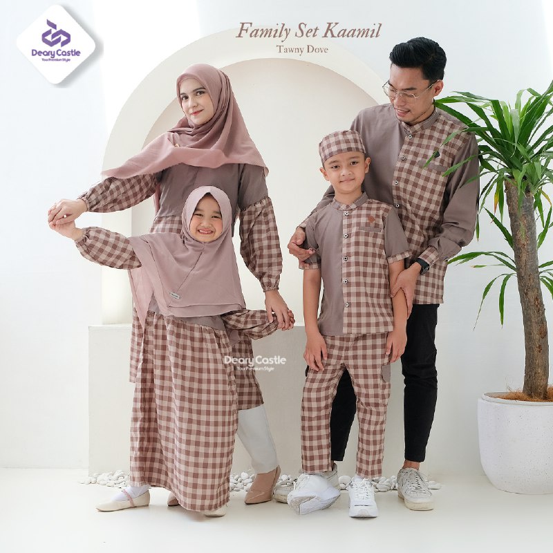 KOKO ANAK MODEL KASUAL / KOKO ANAK MOTIF KOTAK / KOKO KAAMIL BY DEARY CASTLE