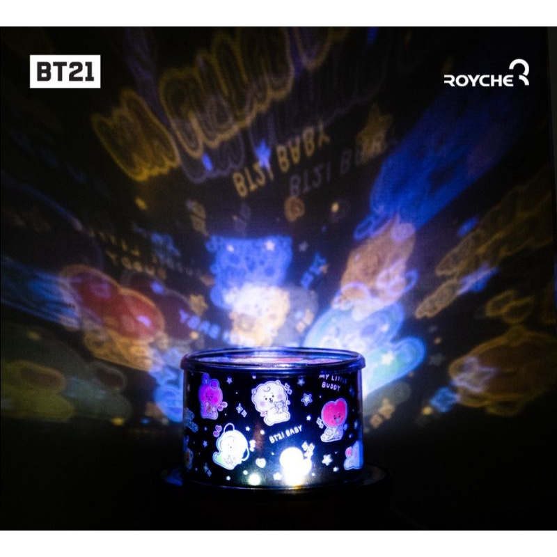 [Ready Stock] BT21 Projected Lamp Speaker
