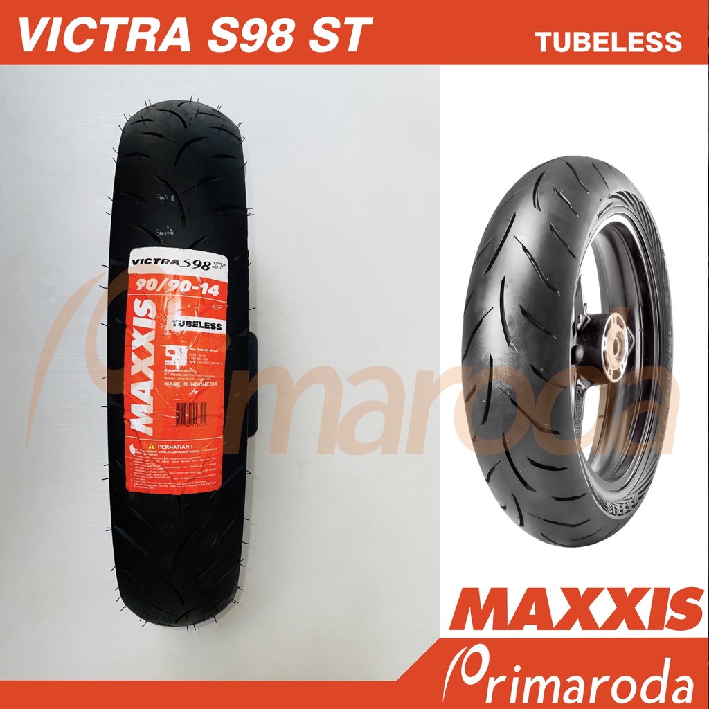 Ban Belakang Honda Genio 90/90-14 Tubeless Maxxis Victra