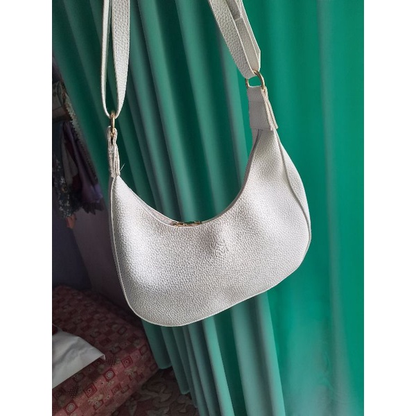 hobo bag putih tas wanita korea