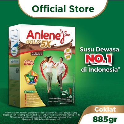 Anlene Gold Original / Coklat 885gr / Toko Makmur Online