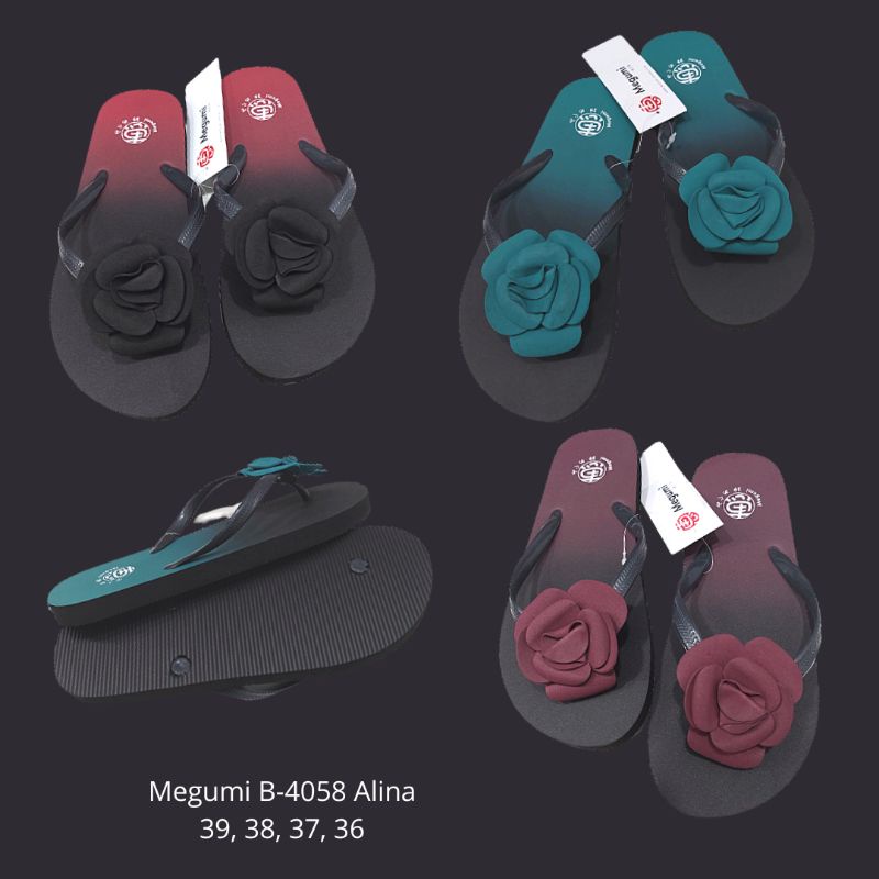 SP : sandal jepit wanita megumi alina