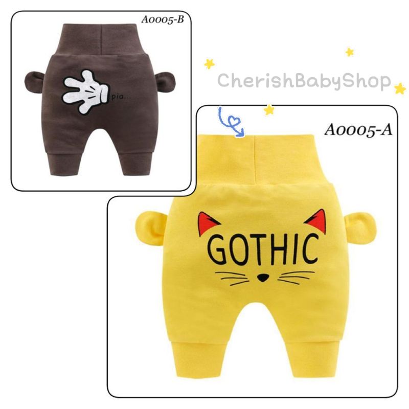 Celana Panjang Anak Bayi Legging Motif Karakter Lucu Import