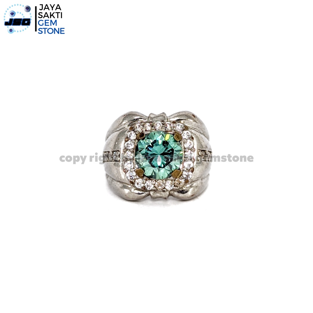 Batu Permata Blue Diamond Moissanite BDM02