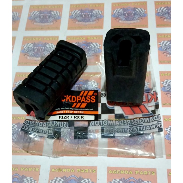 Karet step depan Barstep Bar Step Footstep Foot Step Depan Yamaha RX King Rxk Force one F1 1set