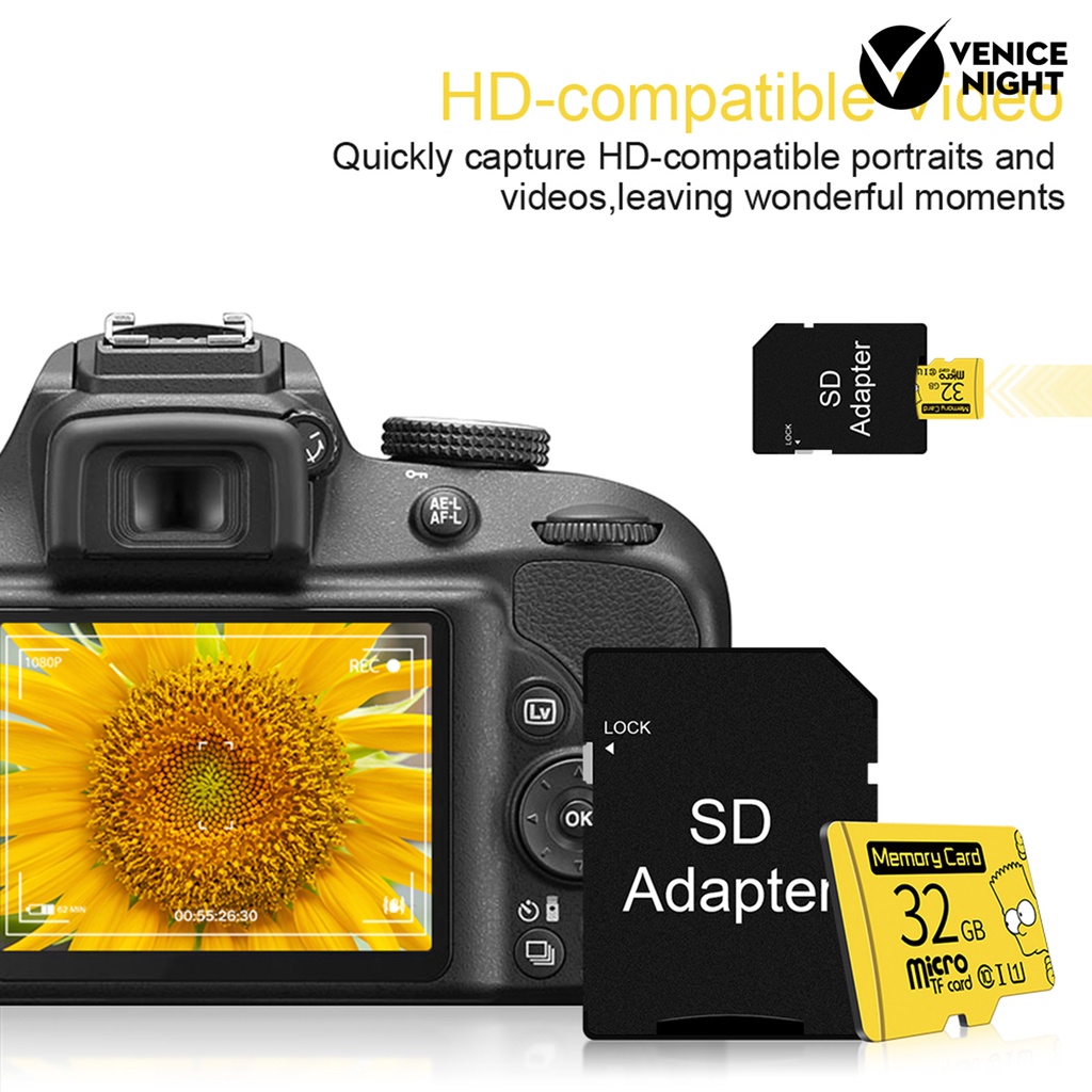 (SC) Memory Card TF / SD Card 32GB / 64GB / 128GB / 256GB / 512GB High Speed Anti Air Universal