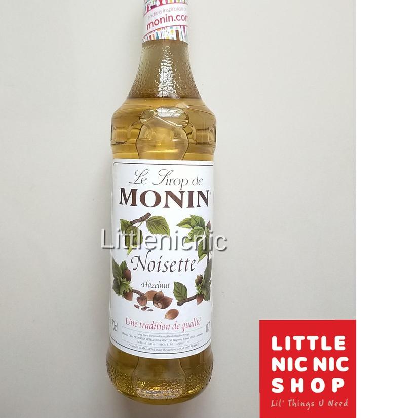 

Quality Control✅Sirup MONIN Hazelnut SYRUP 70 CL (700ml)|RA7