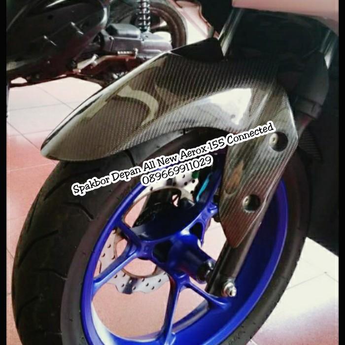Spakbor Spakbor Depan Carbon Kevlar Yamaha All New Aerox 155 Connected