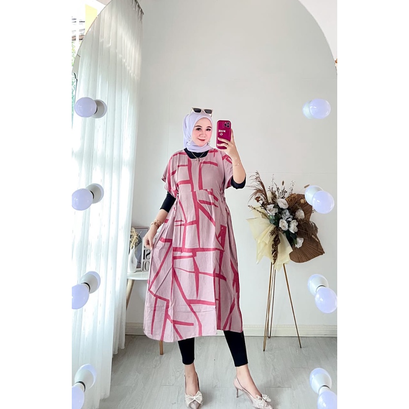 BAJU DASTER CIBI JUMBO SEKDRESS CIBI MOTIF TERBARU KEKINIAN BAHAN RAYON TEBAL TERLARIS DIINDONESIA JUMBO LD 120CM RESELETING DEPAN BISA UNTUK BUSUI DAN BUMIL